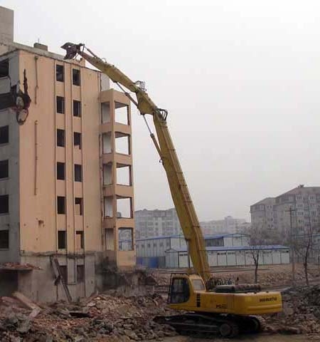 挖掘機(jī)拆樓臂，挖掘機(jī)拆樓臂廠家，挖掘機(jī)改裝拆樓臂