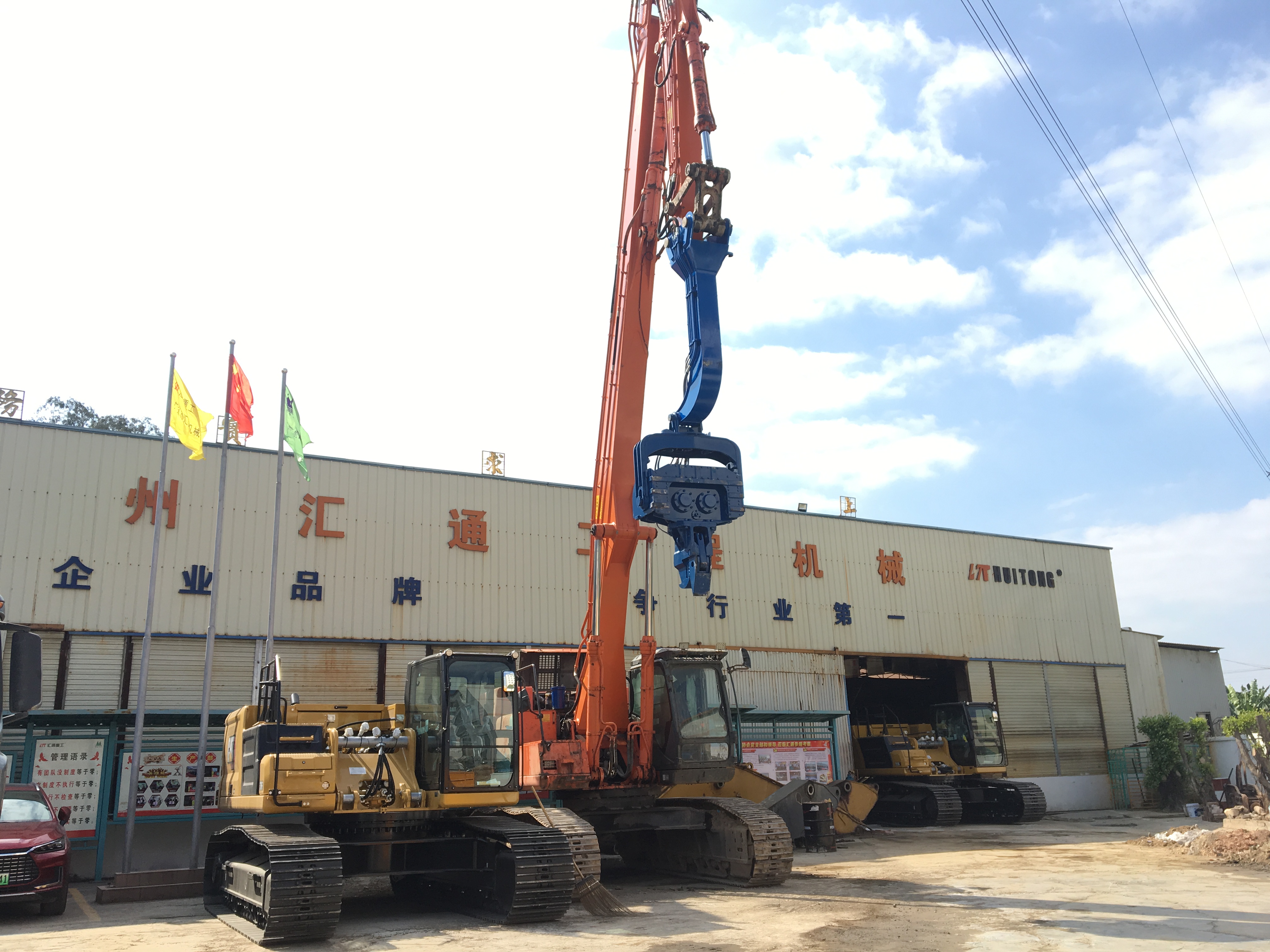 挖掘機(jī)打樁臂、打樁臂、挖掘機(jī)打樁臂廠家