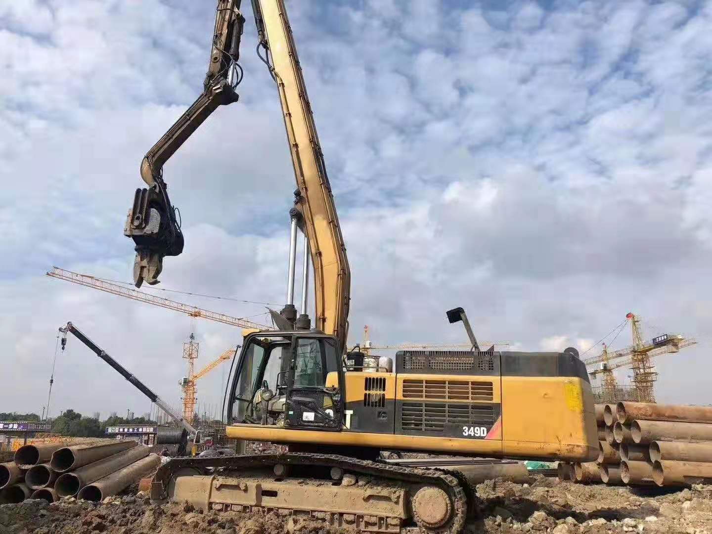 挖掘機(jī)打樁臂、打樁臂、挖掘機(jī)打樁臂廠家