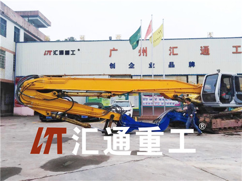 挖掘機(jī)打樁臂、打樁臂、打樁錘、挖掘機(jī)打樁臂廠家