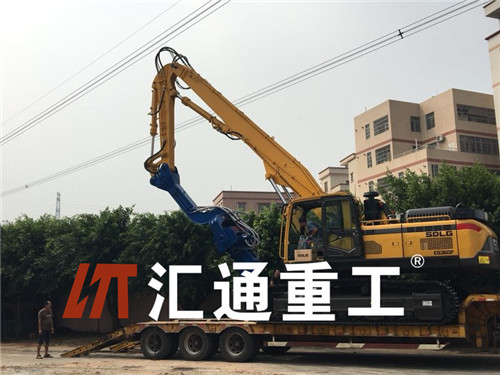 挖掘機(jī)打樁臂、打樁臂、打樁錘、挖掘機(jī)打樁臂廠家